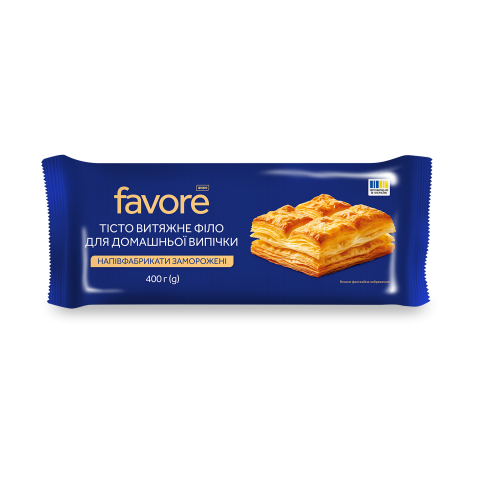 Тісто Favore Філо витяжне для домашньої випічки