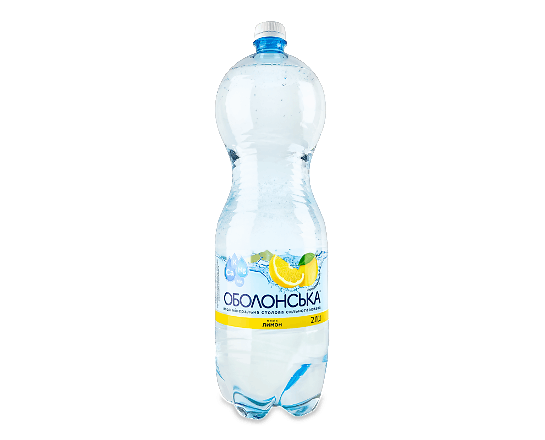 Вода мінеральна «Оболонь» «Оболонська» «Плюс лимон»