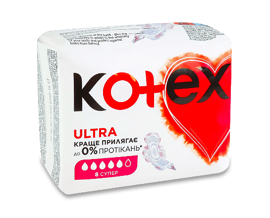 Прокладки Kotex Ultra Super