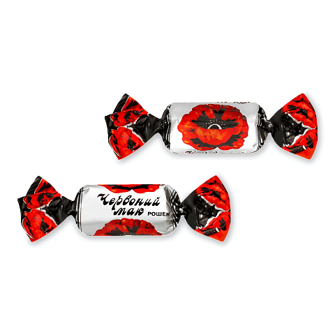 Цукерки Roshen «Червоний мак»