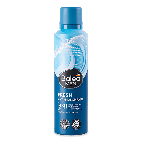 Дезодорант-спрей Balea Men Fresh антиперспирант