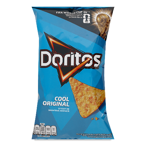 Чипси Doritos кукурудзяні зі смаком сметани
