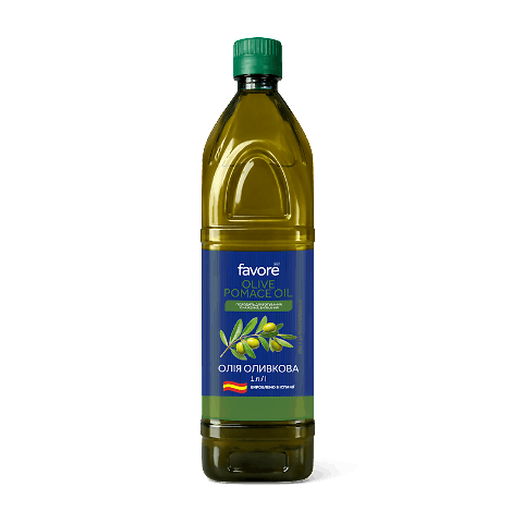 Олія оливкова Favore Pomace, 1л – купити в інтернет-магазині Фора