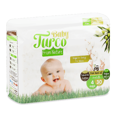 Підгузки Baby Turco Maxi 4 8-14кг