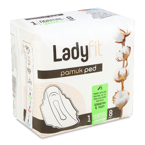 Прокладки гігієничні Ladyfit Cotton Normal №1