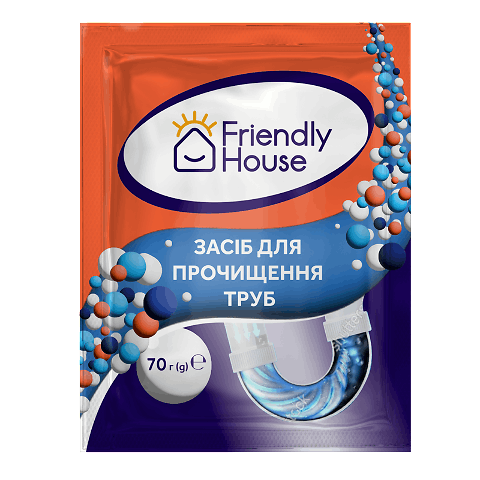 Засіб для прочищення труб Friendly House