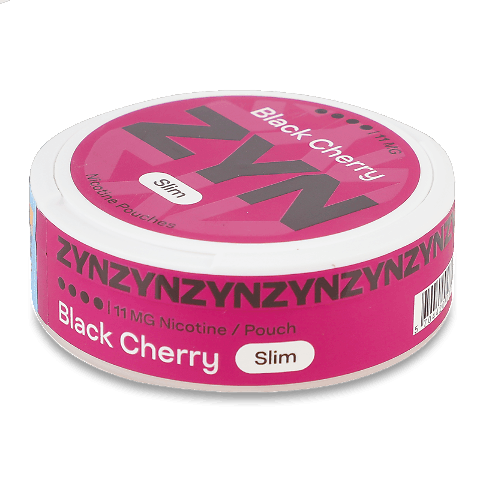 Паучі нікотиновмісні ZYN Slim Black Cherry, 20*0,7г – купити в