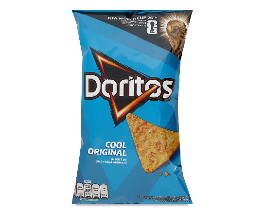 Чипси Doritos кукурудзяні зі смаком сметани