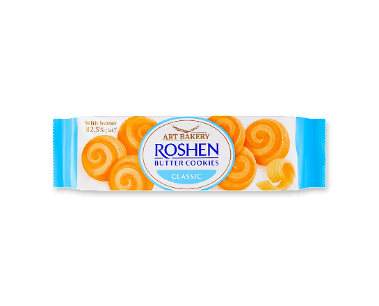 Печиво Roshen Butter Cookies з маслом класичне