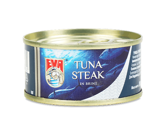 Тунець EVA стейк в розсолі