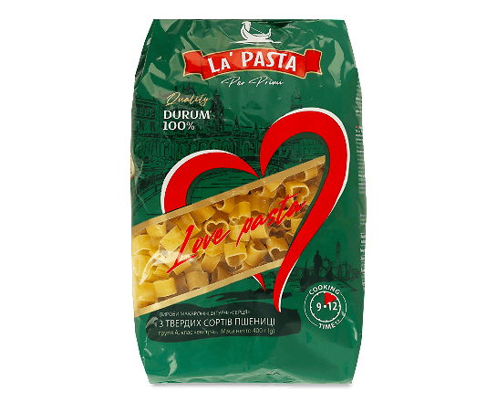 Вироби макаронні La Pasta Per Primi Серця фігурні