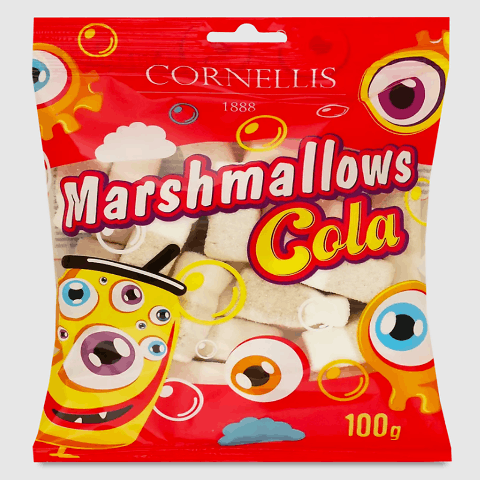 Цукерки Cornellis смак кисла кола жувальні