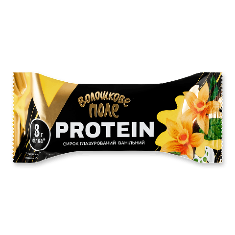 Сирок глазурований Волошкове Поле Protein з ароматом ваніліну 18%