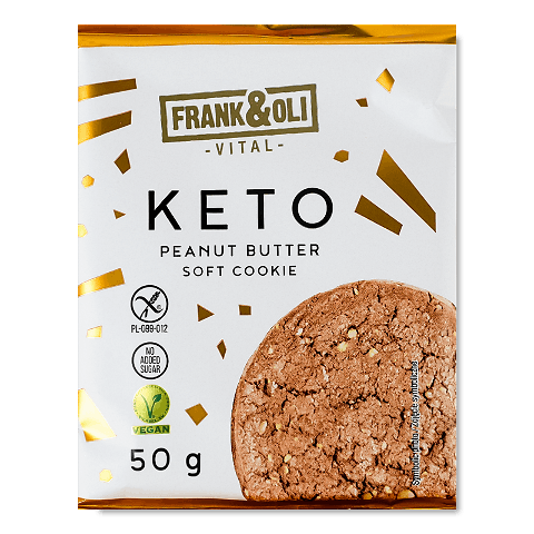 Печиво Frank&Oli Keto з арах м'якоттю-насінням чіа