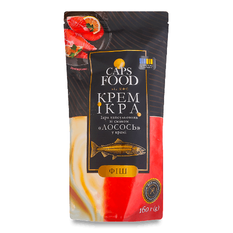 ІкраCapsFoodкапсульовансмаклососьукреміфіш