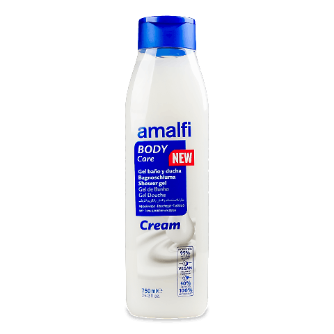 Гель для ванни та душу Amalfi Cream