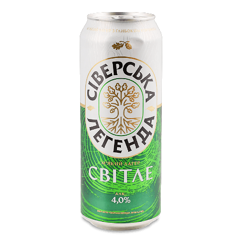 Пиво Сіверська Легенда світле з/б
