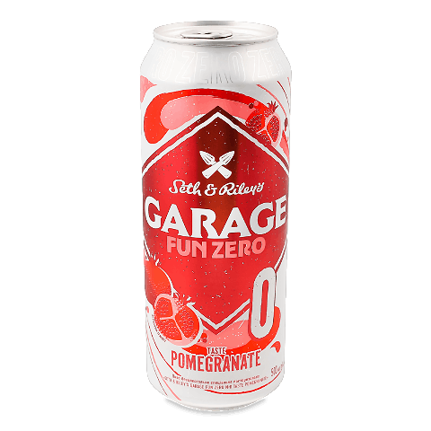 Пиво Seth & Riley's Garage Fun Zero 0% Pomegranate безалкогольне з/б