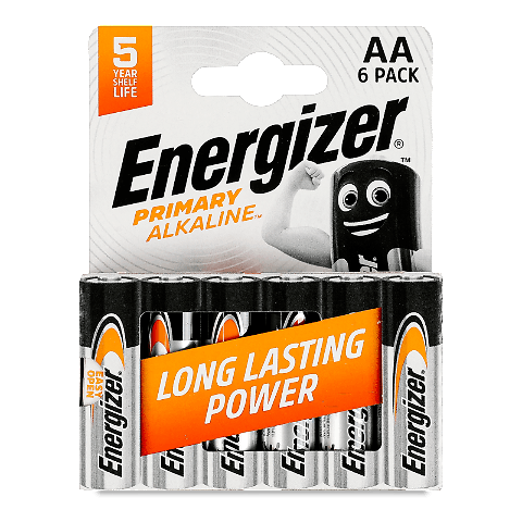 Батарейка Energizer Primary Alkaline АА