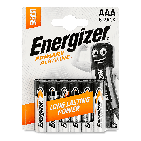 Батарейка Energizer Primary Alkaline ААА