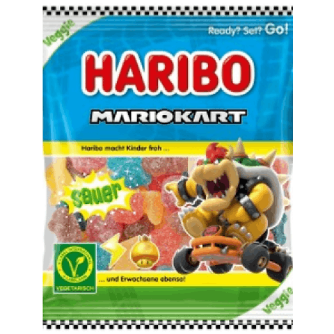 Цукерки Haribo Mario Kart желейні