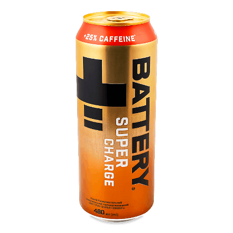 Напій енергетичний Battery Super charge б/а з/б
