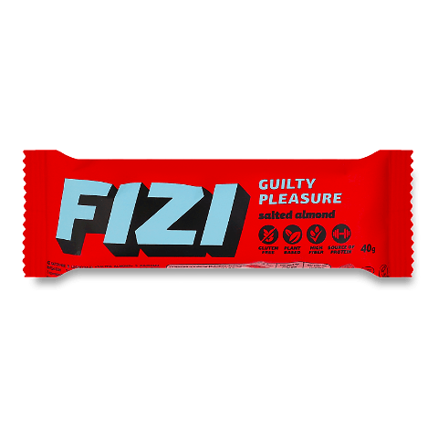 Батончик Fizi Guilty pleasure Salted almond