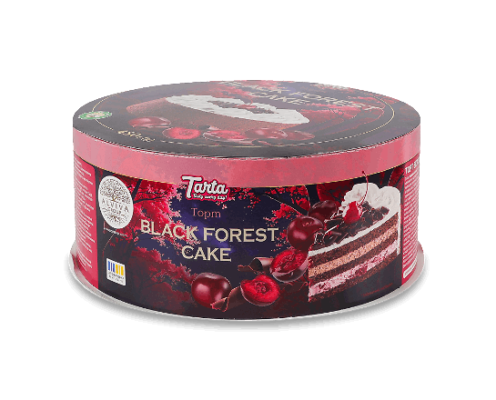 Торт Tarta Black forest cake бісквітний