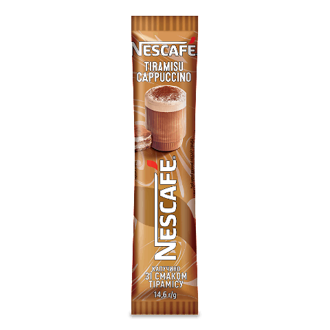 Напій кавовий Nescafe Tiramisu Cappuccino зі смаком тірамісу