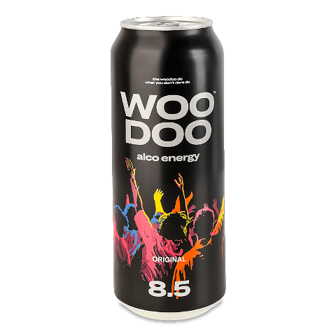 Напій енергетичний Woo Doo Original слабоалкогольний з/б