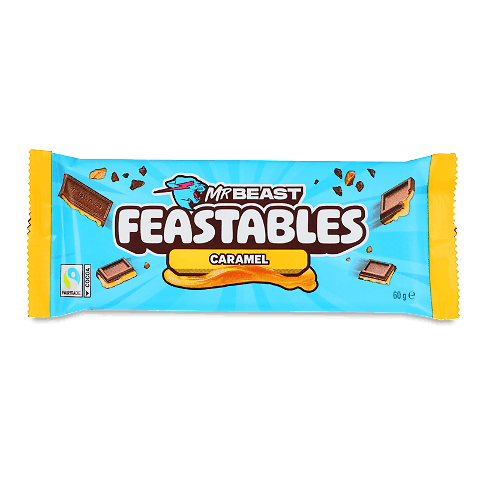 Шоколад молочний Feastables карамель