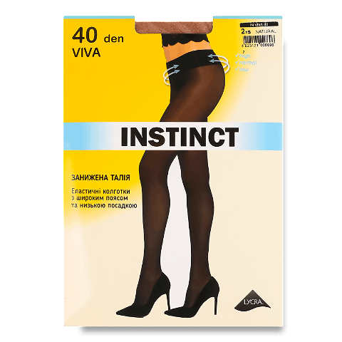 Колготки жіночі Instinct Viva 40 natural р.2