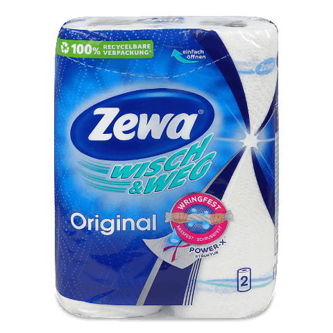 Рушники паперові Zewa Wisch&Weg Original 2шари