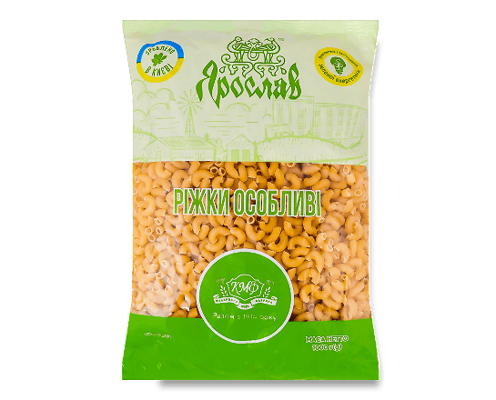 Макаронні вироби «КМФ» «Ріжки особливі» екстра вищого ґатунку