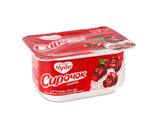Сирочок «Чудо» вишневий 5%, ванночка