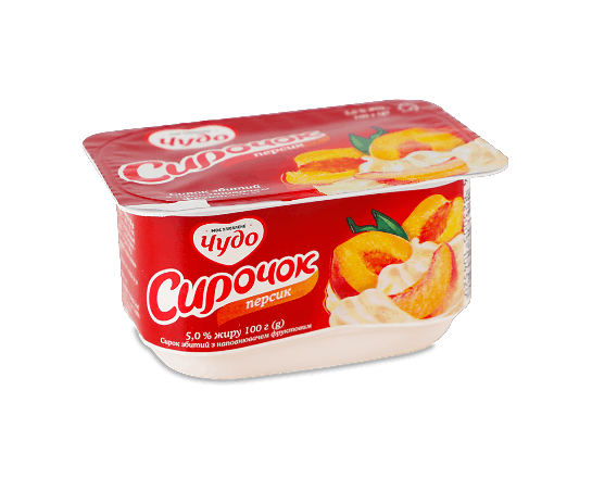 Сирочок «Чудо» персиковий 5%, ванночка