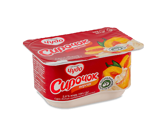 Сирочок «Чудо» персиковий 5%, ванночка