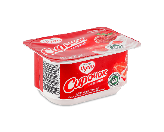 Сирочок «Чудо» полуничний 5%, ванночка