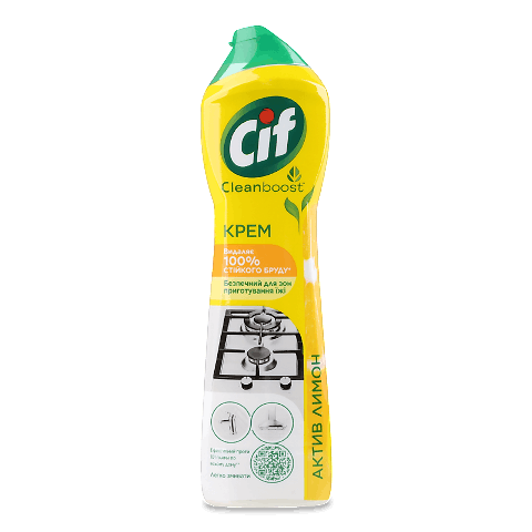 Крем для чищення Cif «Лимон»