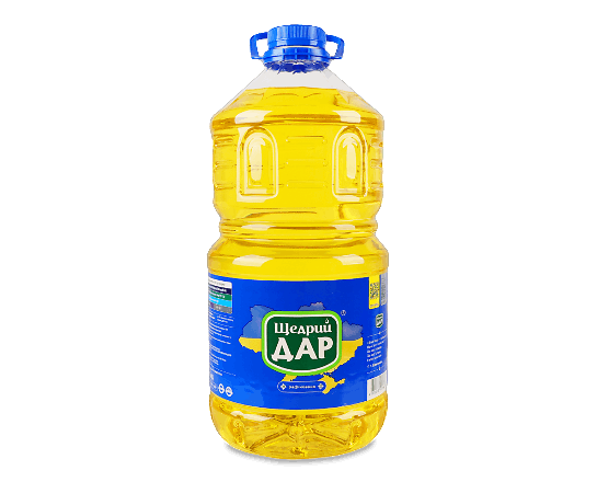 Олія соняшникова «Щедрий Дар» рафінована дезодорована