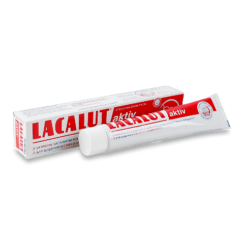Паста зубна Lacalut aktiv