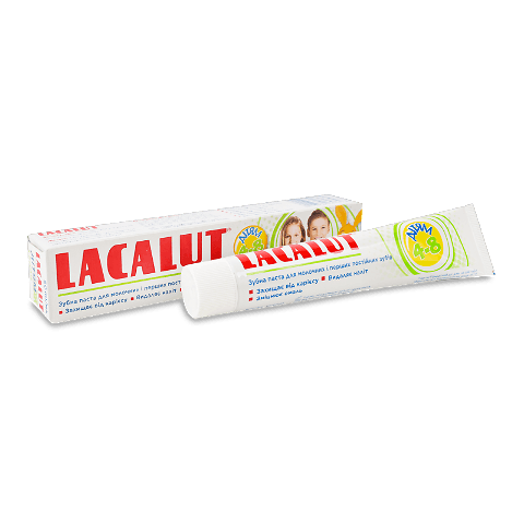 Паста зубна дитяча Lacalut дітям 4-8 років