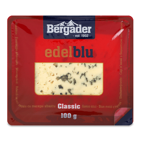 Сир Bergader з пліснявою, фасований