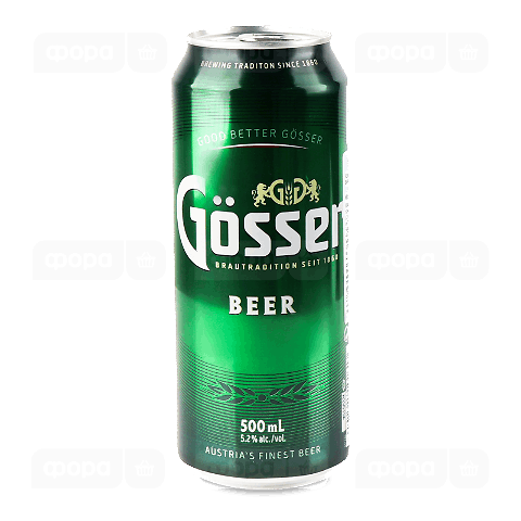 Пиво Gosser світле з/б