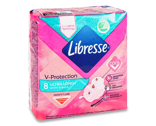 Прокладки Libresse Ultra Super м'яка поверхня