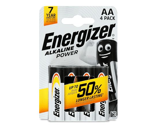 Батарейка Energizer Plus AA (LR6) FSB4