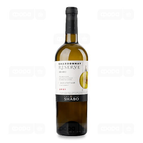 Вино Shabo Reserve «Шардоне» біле сухе