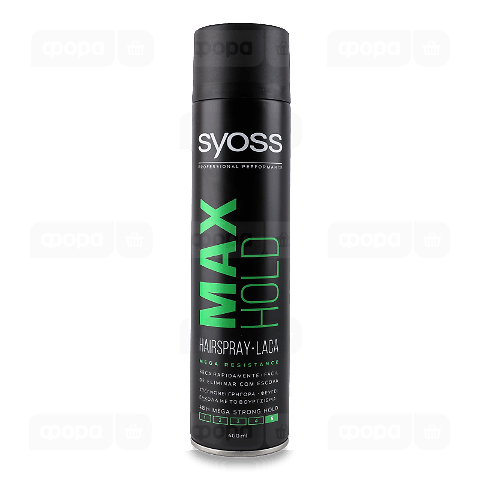 Лак для волос Syoss Max Hold