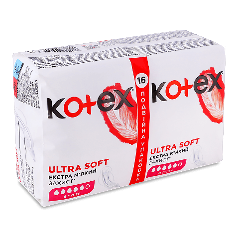 Прокладки Kotex Ultra Soft Super