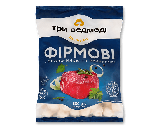 Пельмені «Три Ведмеді» «Фірмові»